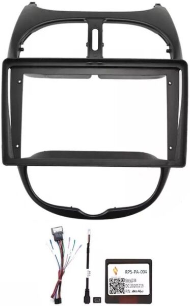 PEUGEOT 206 2004-2008 CİTROEN C2 2006-2013 9 İNÇ GRİ MULTİMEDİA ÇERÇEVESİ