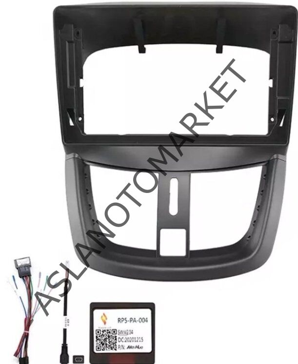 PEUGEOT 207 2009-2013 9 İNÇ MULTİMEDİA ÇERÇEVESİ