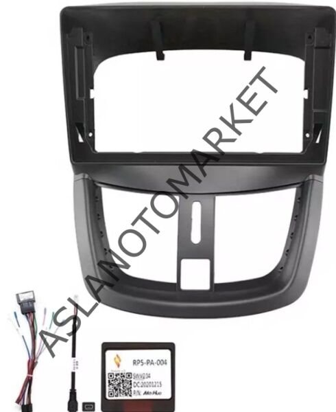 PEUGEOT 207 2009-2013 9 İNÇ MULTİMEDİA ÇERÇEVESİ