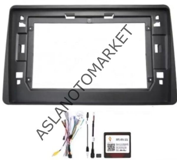 SKODA SUPER B 2015-2022 10 İNÇ MULTİMEDİA ÇERÇEVESİ