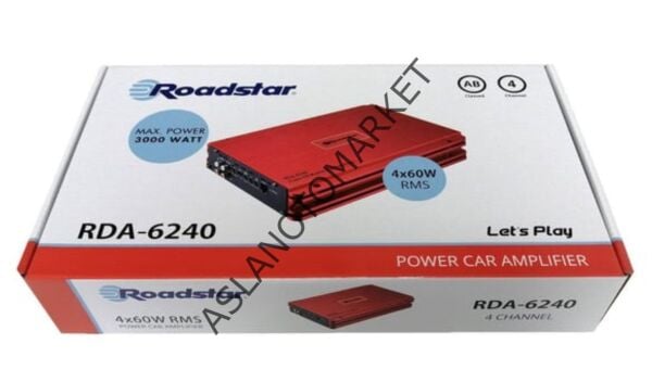 ROADSTAR RDA-6240 4 KANAL AMFİ