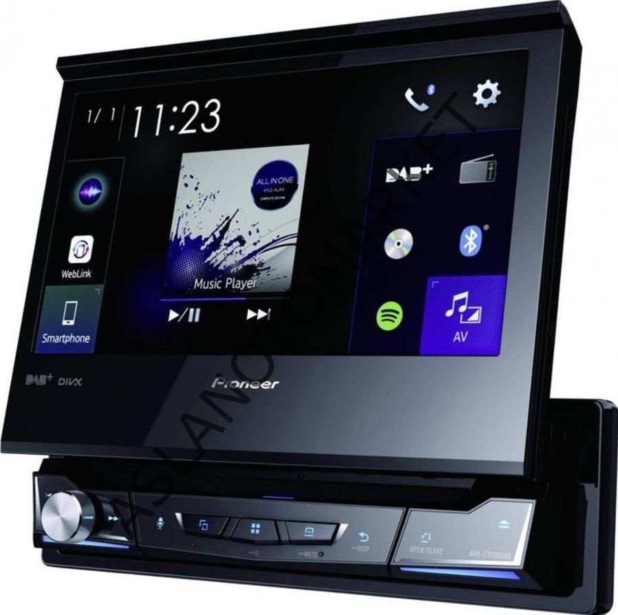 PİONEER İNDASH TEYP AVH-Z7200DAB