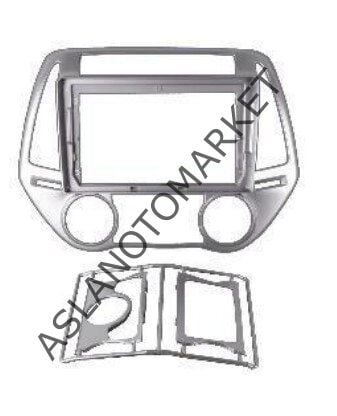 HYUNDAİ İ20 2008-2012 9 İNÇ GRİ MULTİMEDİA ÇERÇEVESİ