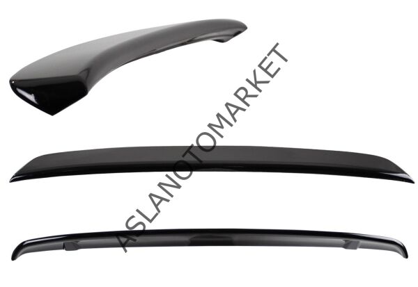 VOLKSWAGEN CADDY 2003-2015 PİANO BLACK SPOİLER 7544