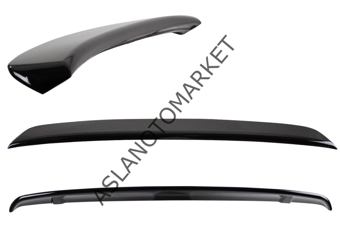 FORD CONNECT 2003-2015 PİANO BLACK SPOİLER 26054
