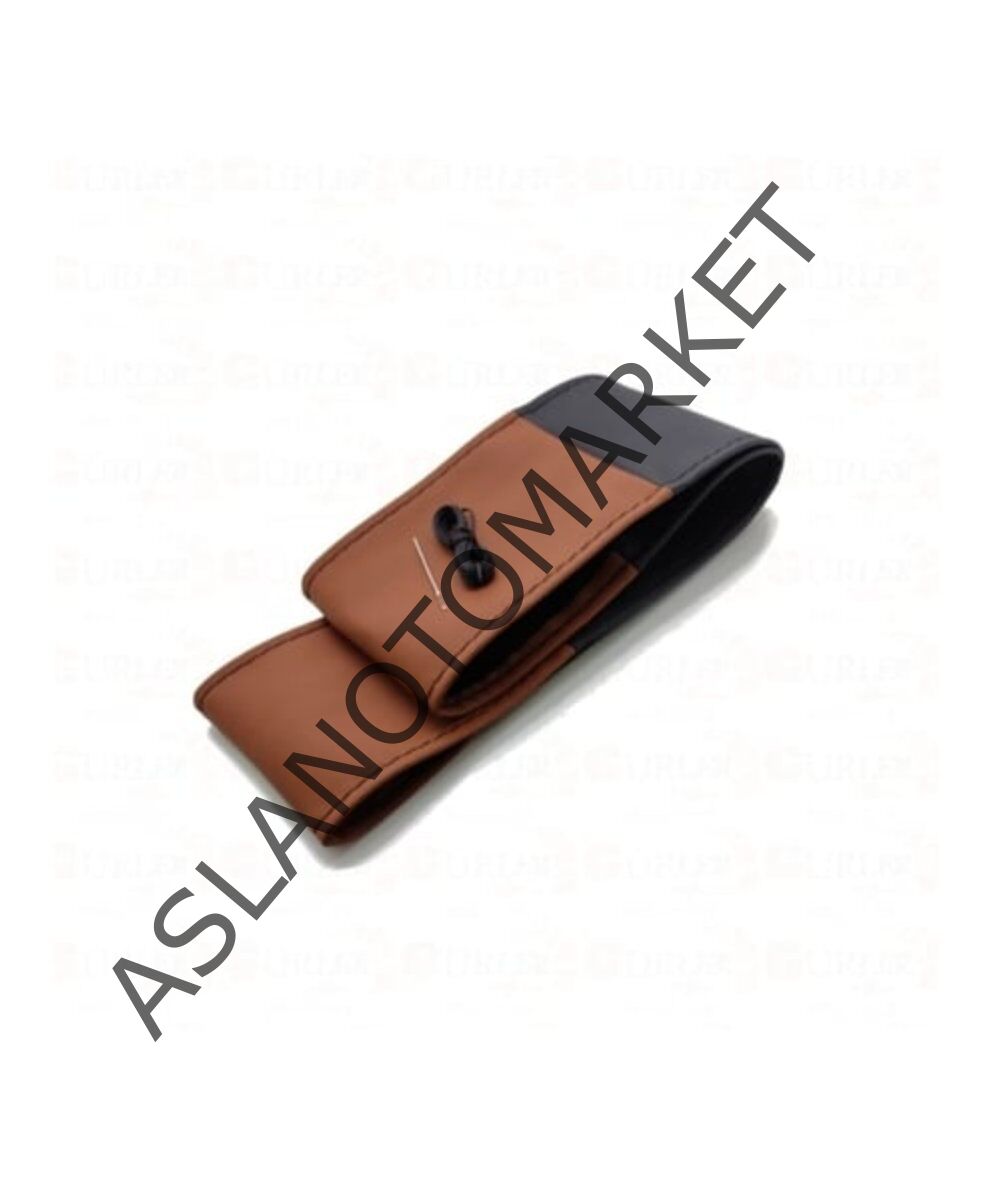 AS-AK 105 CM KAHVERENGİ-SİYAH ÇİFT RENK DİREKSİYON KILIFI