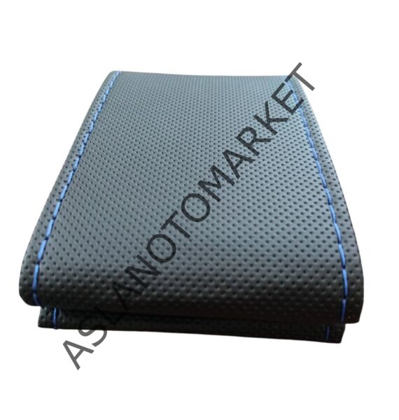 AS-AK 105 CM MAVİ DELİKLİ-SÜET DİREKSİYON KILIFI