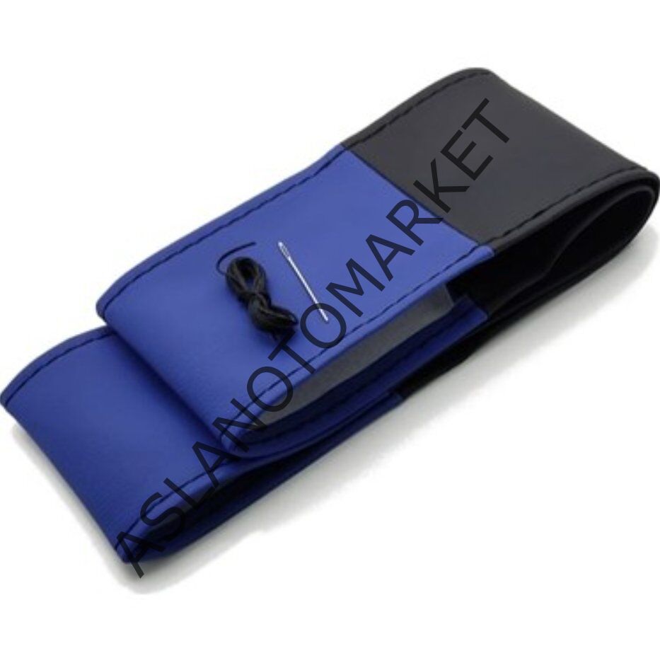 AS-AK 105 CM MAVİ-SİYAH ÇİFT RENK DİREKSİYON KILIFI