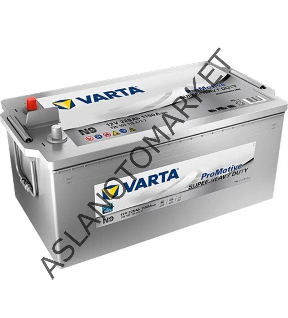 N-9 225 AH PROMOTİVE VARTA AKÜ -.