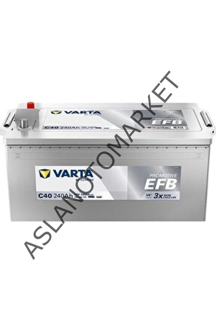 C-40 240 AH PROMATİVE EFB VARTA AKÜ -.