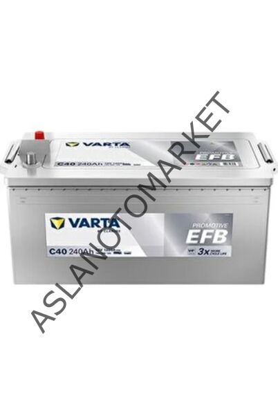 C-40 240 AH PROMATİVE EFB VARTA AKÜ -.