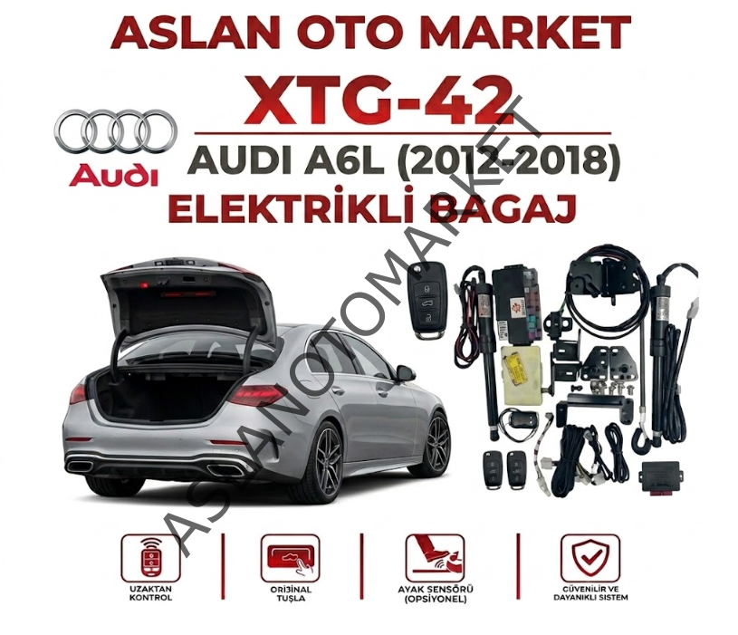 AUDİ A6L 2012-2018 ELEKTRİKLİ BAGAJ