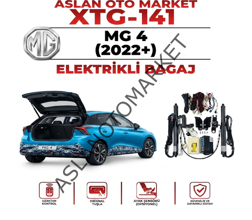 MG 4 2022 + ELEKTRİKLİ BAGAJ