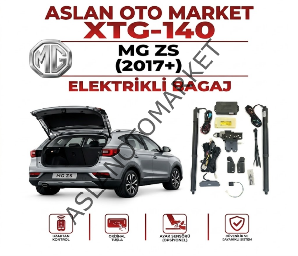 MG ZS 2017 + ELEKTRİKLİ BAGAJ