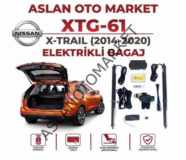 NİSSAN X-TRAİL 2014-2020 ELEKTRİKLİ BAGAJ