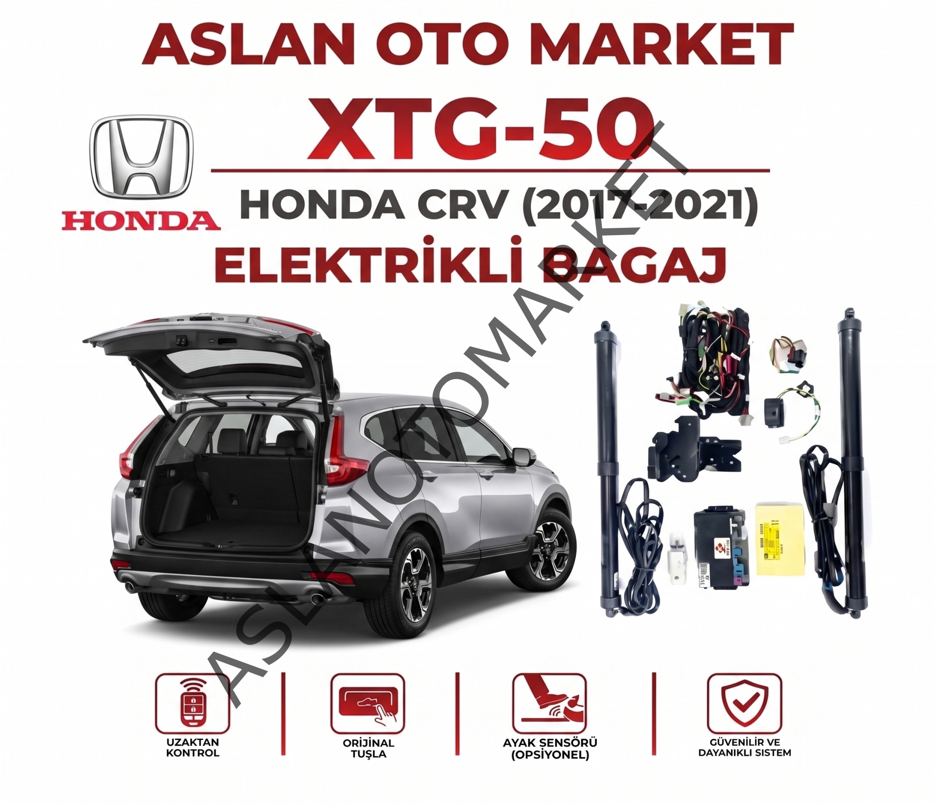 HONDA CRV 2017-2021 ELEKTRİKLİ BAGAJ