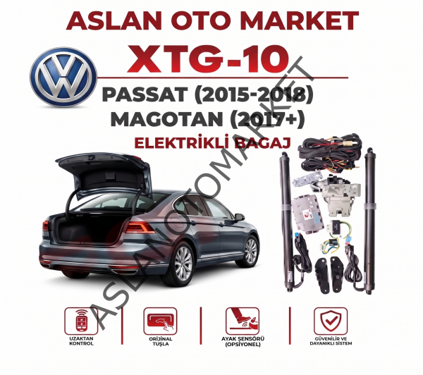 VOLKSWAGEN PASSAT 2015-2018 / MAGOTAN 2017 + ELEKTRİKLİ BAGAJ