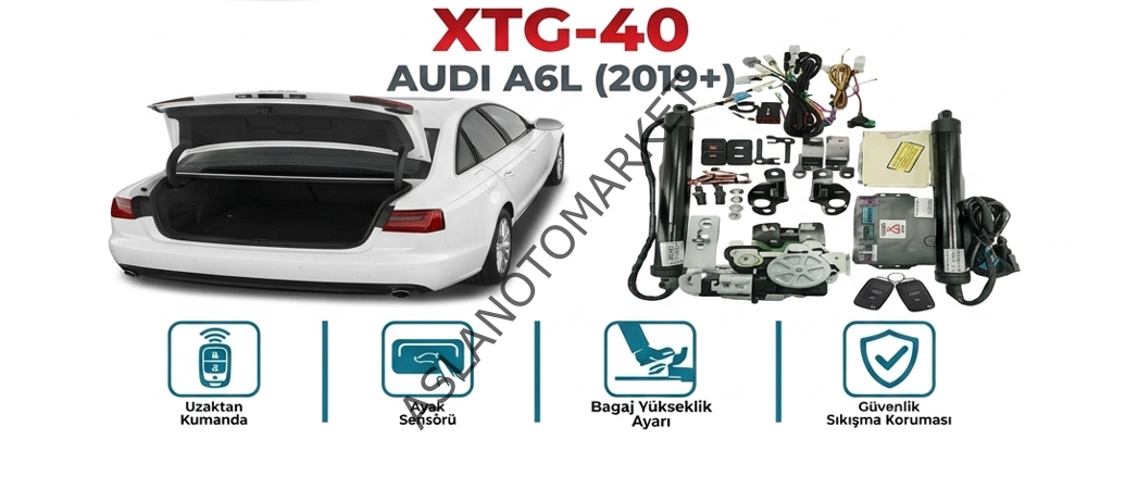 AUDİ A6L 2019 + ELEKTRİKLİ BAGAJ