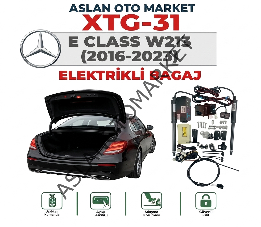 MERCEDES E CLASS W213 2016-2023 ELEKTRİKLİ BAGAJ