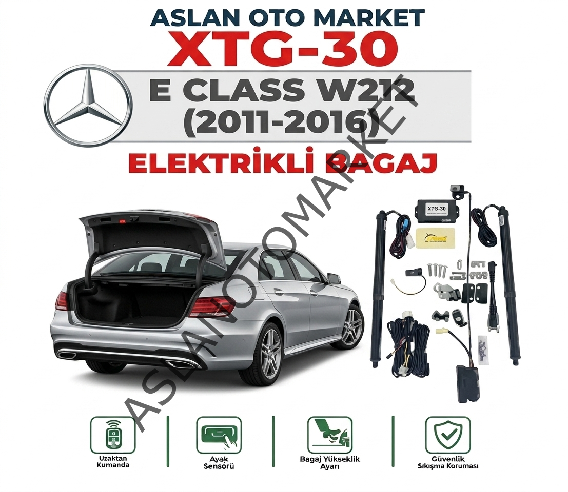 MERCEDES E CLASS W212 2011-2016 ELEKTRİKLİ BAGAJ