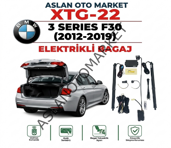 BMW 3 SERİSİ F30  2012-2019 ELEKTRİKLİ BAGAJ