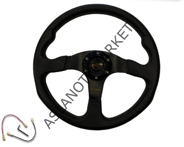 CARUB SPOR MOMO DİREKSİYON SİYAH BÜYÜK