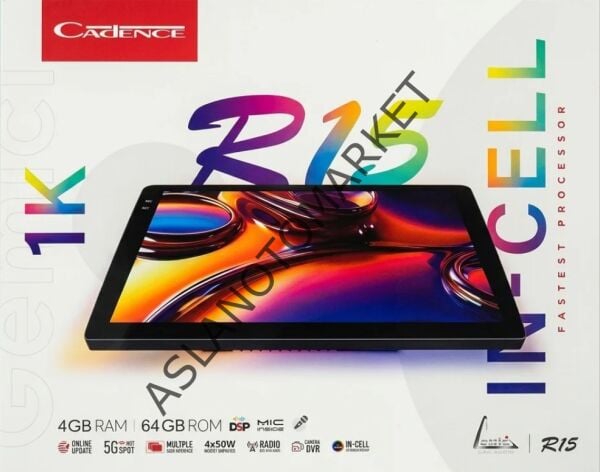 CADENCE 6-128 GB 9'' MULTİMEDİA R15