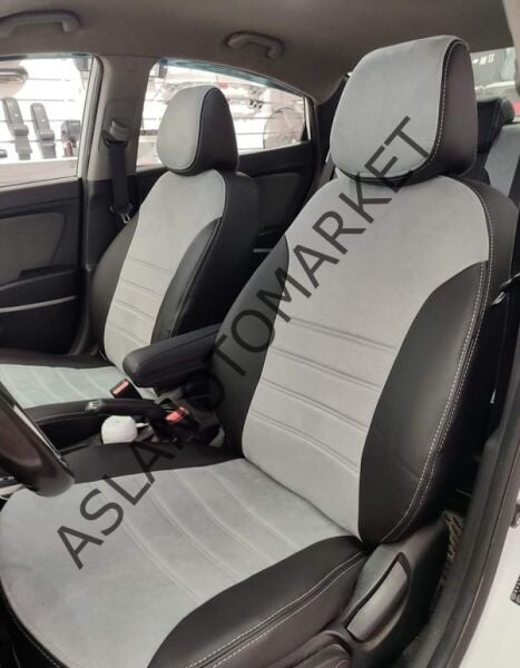 HYUNDAİ ACCENT BLUE 2017 ARACA ÖZEL DİKİM KOLTUK KILIFI D160-G220 .