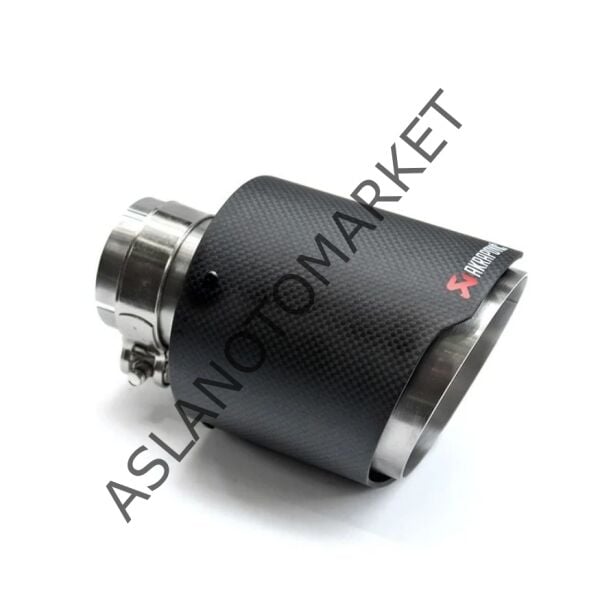 100 MM TEKLİ KARBON EGZOZ UCU